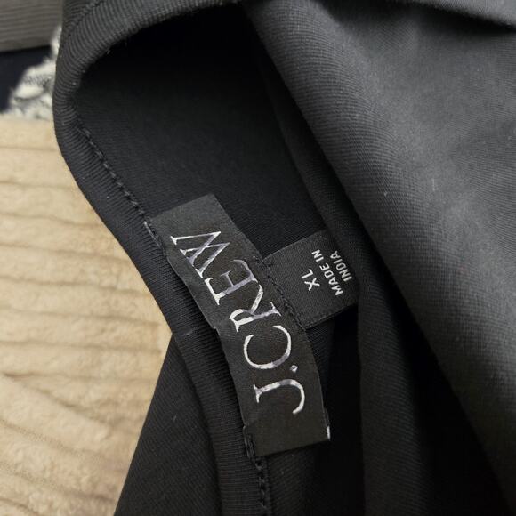 J. Crew Elegant Black Pleated Maxi Dress - Picture 9 of 10